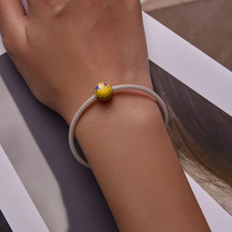 (image for) PANDORA Style Star Eye Smiley Charm - SCC2190 - View 5