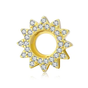 (image for) PANDORA Style Sunflower Charm Clip - SCX107