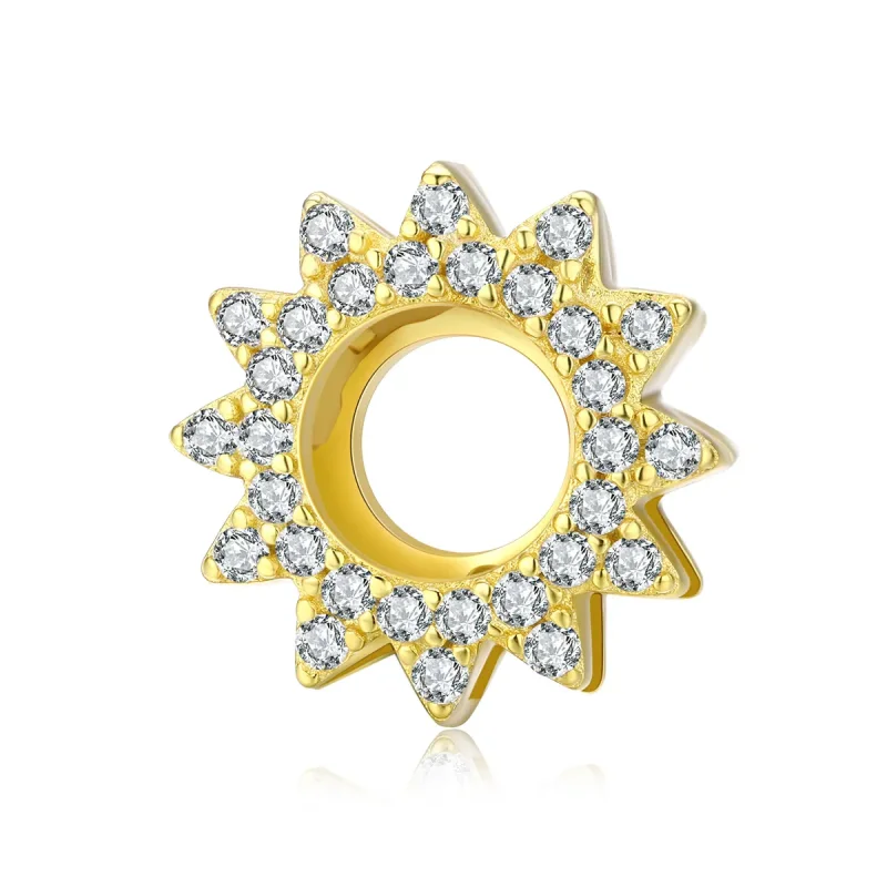 (image for) PANDORA Style Sunflower Charm Clip - SCX107 - Product Image