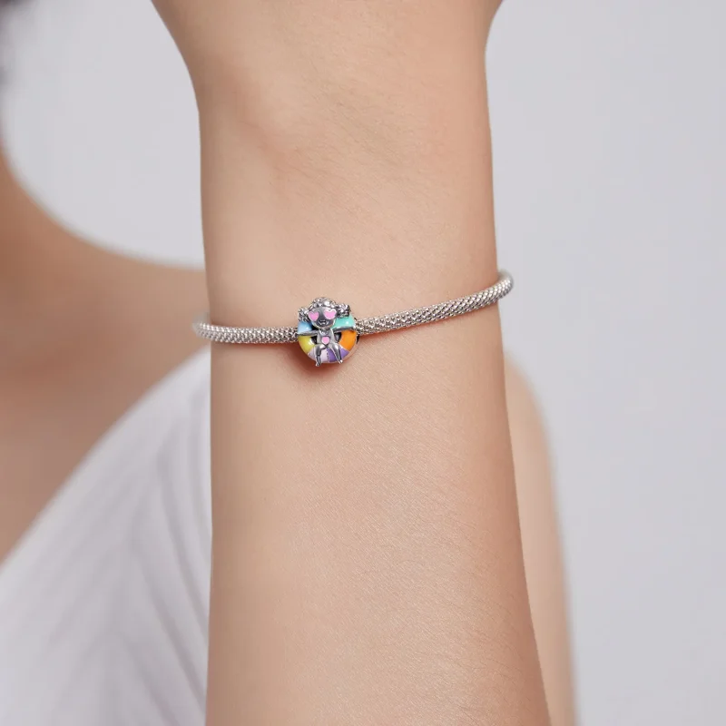 (image for) PANDORA Style Swimming Ring Girl Charm - SCC1918 - View 5