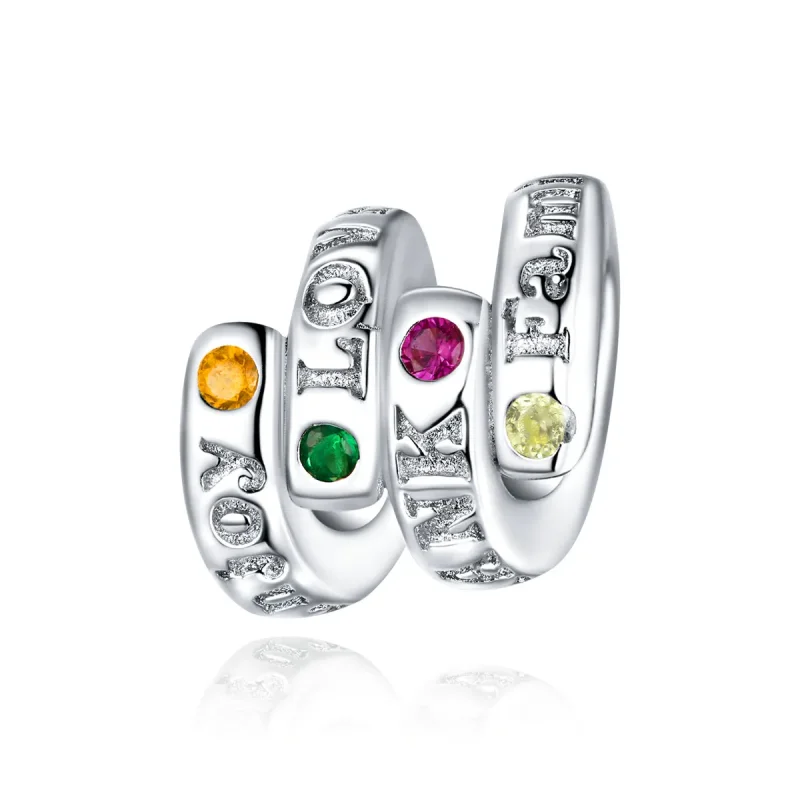 (image for) PANDORA Style Thanksgiving Keywords Charm - BSC341 - Product Image