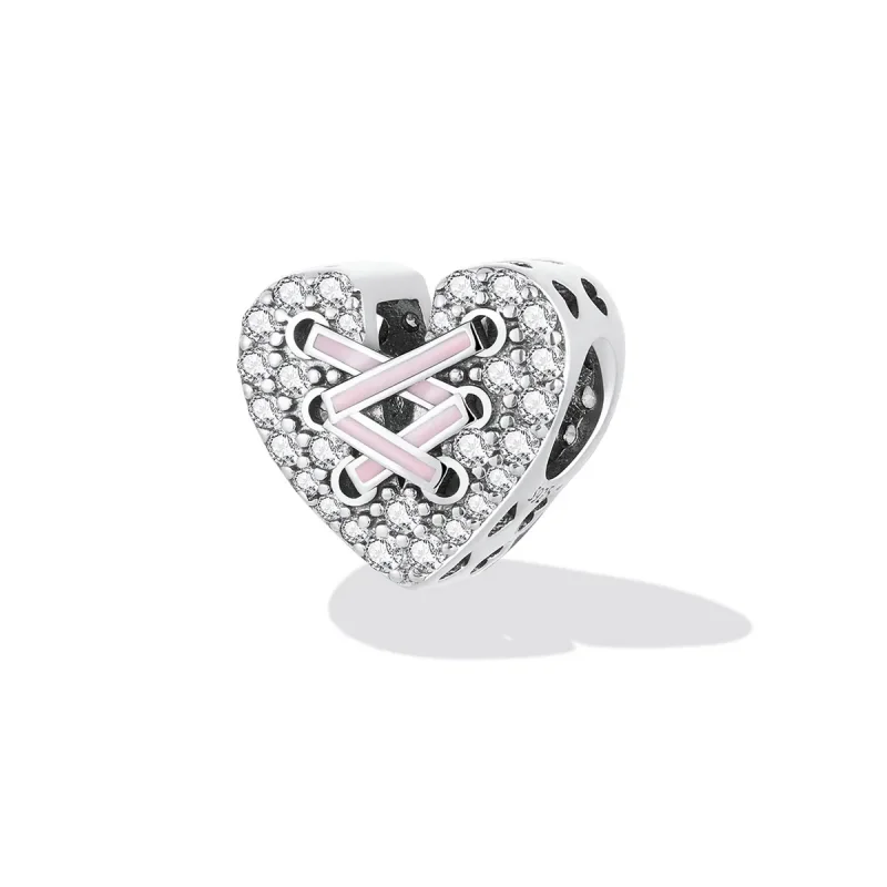 (image for) PANDORA Style Tie Love Charm - SCC2204 - View 2