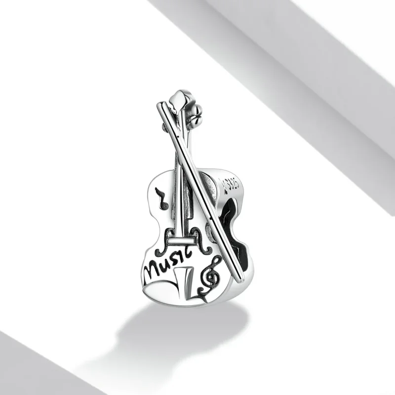 (image for) PANDORA Style Vintage Violin Charm - SCC2077 - View 2