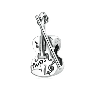 (image for) PANDORA Style Vintage Violin Charm - SCC2077