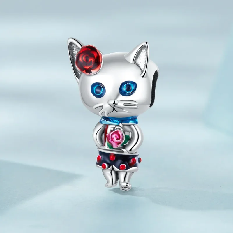 (image for) PANDORA Style Weird Cat Charm - SCC2377 - View 2