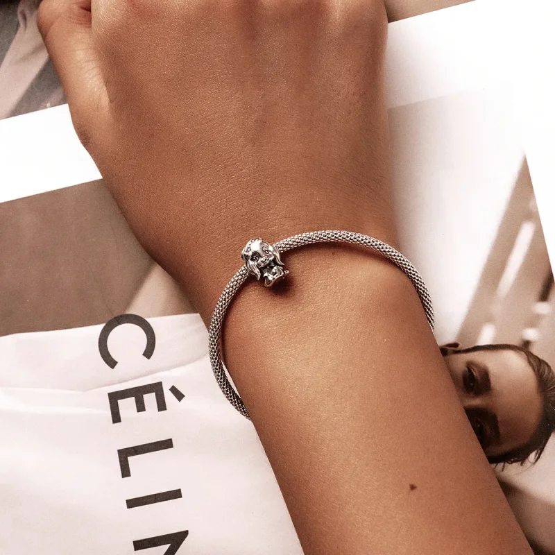 (image for) PANDORA Style Western Style Shih Tzu Dog Charm - SCC2042 - View 5