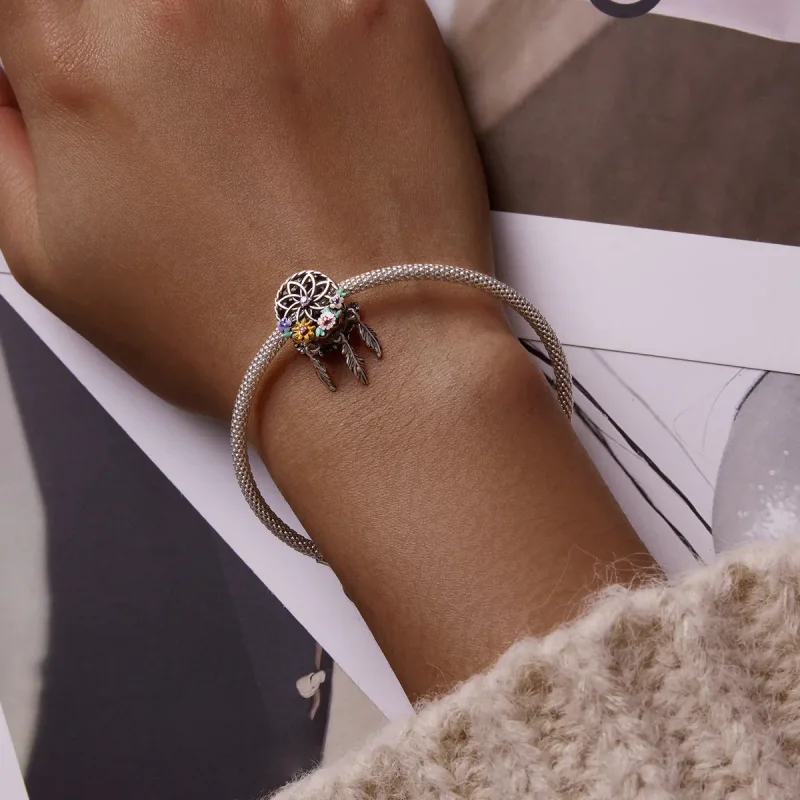 (image for) PANDORA Style Wreath Dream Catcher Charm - BSC589 - View 5