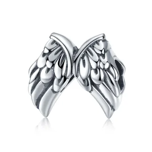 (image for) Pandora Style Silver Charm, Angel Wing - SCC1091