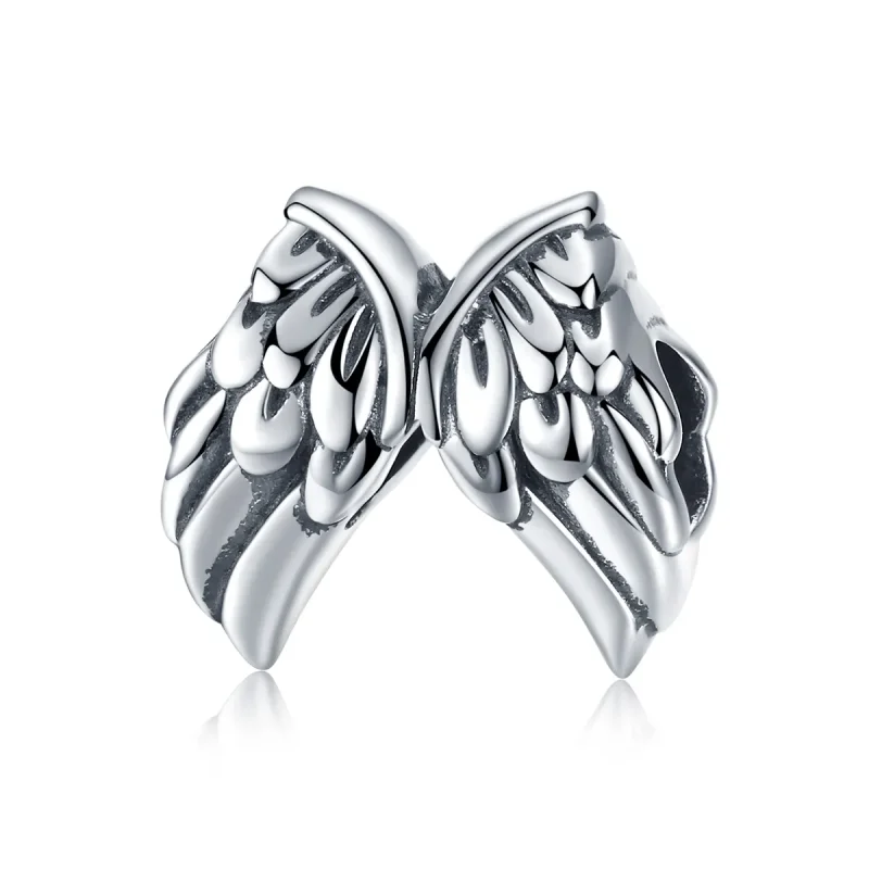 (image for) Pandora Style Silver Charm, Angel Wing - SCC1091 - Product Image