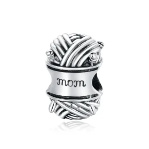 (image for) Pandora Style Silver Charm, Ball of Yarn - SCC1654