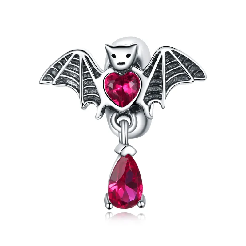 (image for) Pandora Style Silver Charm, Bat - SCC1779 - Product Image
