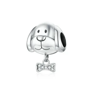 (image for) Pandora Style Silver Charm, Beagle - BSC244