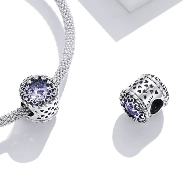 (image for) Pandora Style Silver Charm, Beauty Lasts Forever - SCC1791 - View 4