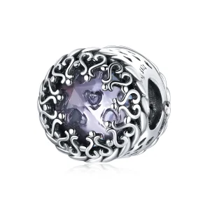 (image for) Pandora Style Silver Charm, Beauty Lasts Forever - SCC1791