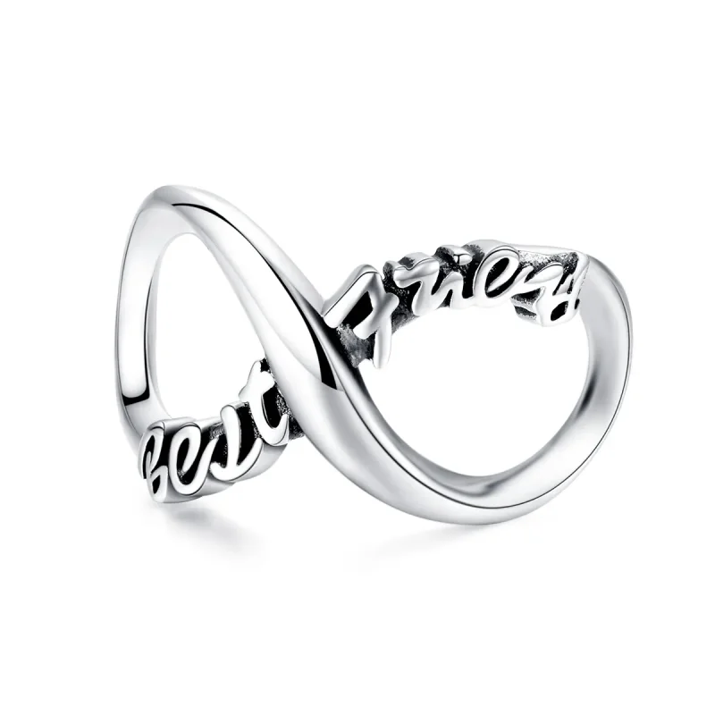(image for) Pandora Style Silver Charm, Best Friends Forever - SCC1344 - Product Image