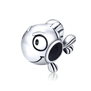 (image for) Pandora Style Silver Charm, Big Eyes Fish - SCC1477