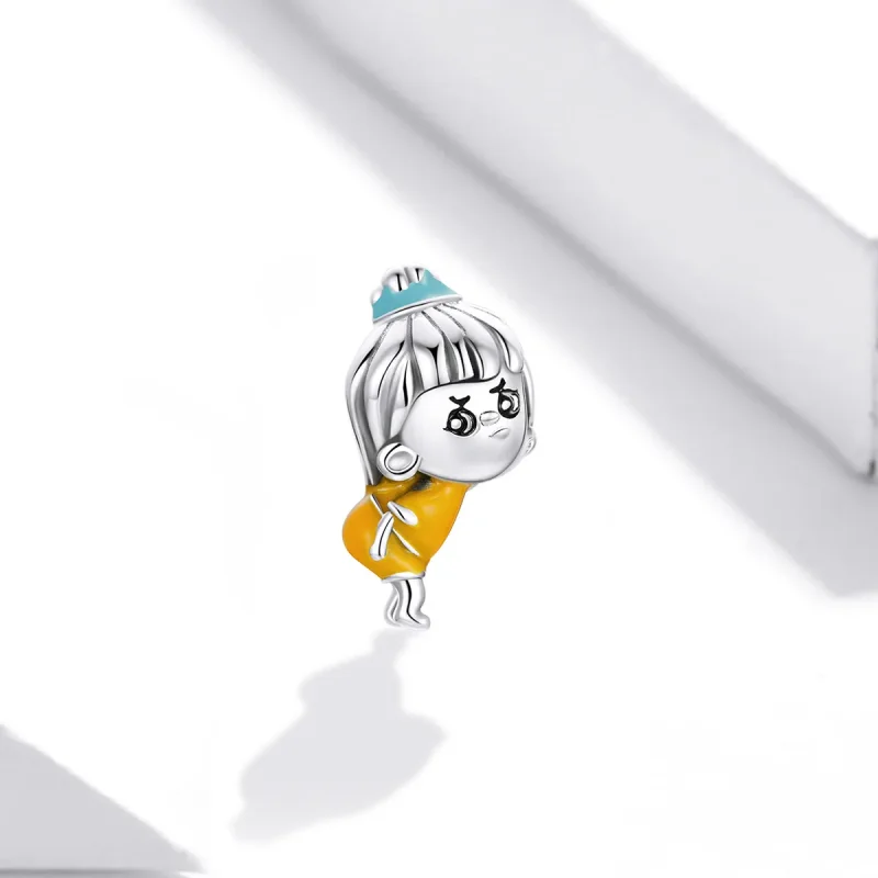 (image for) Pandora Style Silver Charm, Big Special Sister, Multicolor Enamel - SCC1844 - View 2