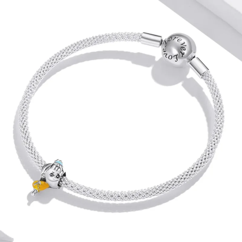 (image for) Pandora Style Silver Charm, Big Special Sister, Multicolor Enamel - SCC1844 - View 3