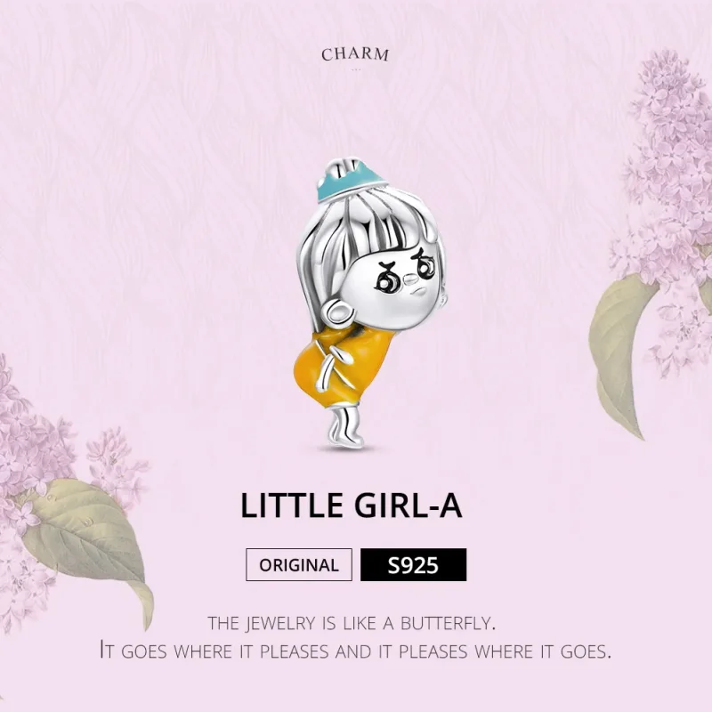 (image for) Pandora Style Silver Charm, Big Special Sister, Multicolor Enamel - SCC1844 - View 7