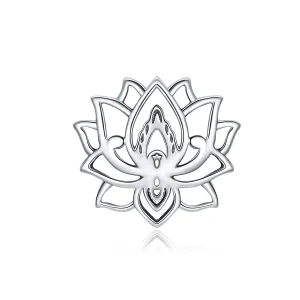 (image for) Pandora Style Silver Charm, Blooming Lotus - SCC1724