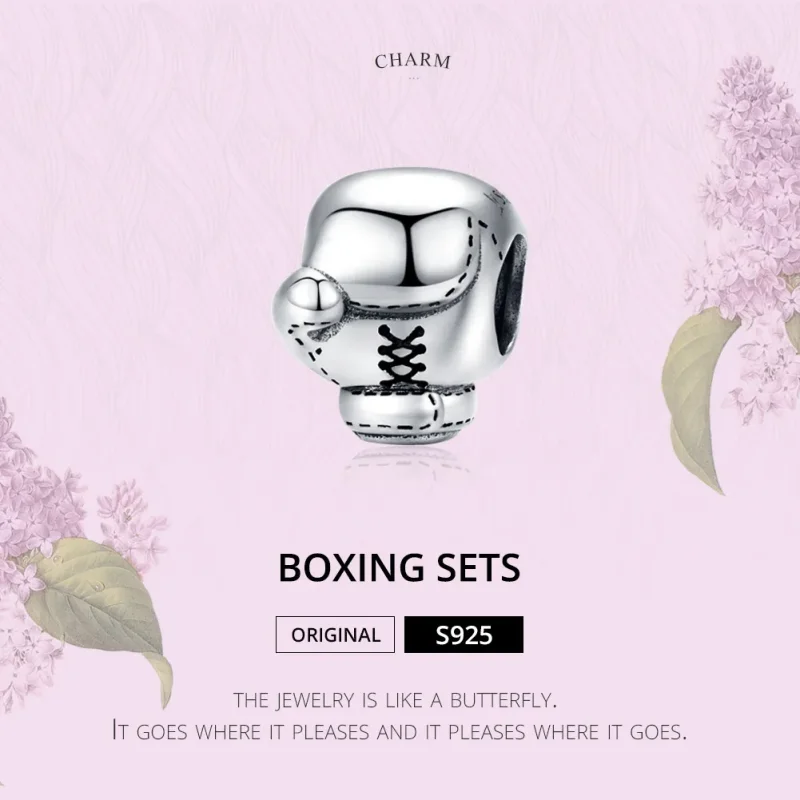 (image for) Pandora Style Silver Charm, Boxing Glove - SCC1325 - View 6