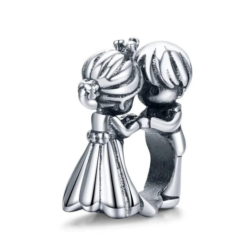 (image for) Pandora Style Silver Charm, Boy and Girl Dance - SCC1565 - Product Image