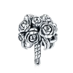 (image for) Pandora Style Silver Charm, Brdal Bouquet - SCC1566