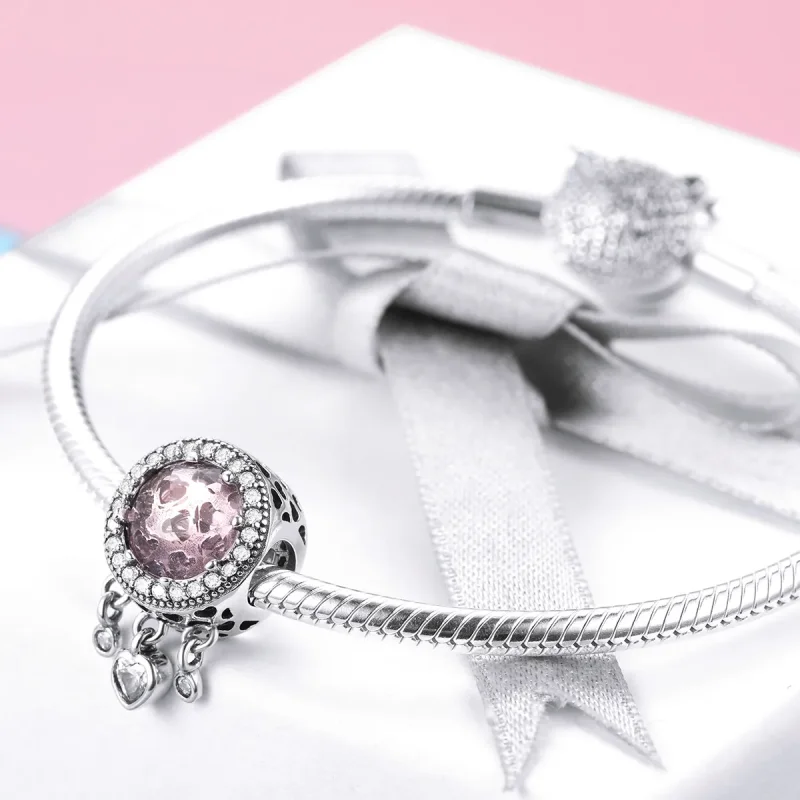 (image for) Pandora Style Silver Charm, Brilliant Heart - SCC998 - View 4