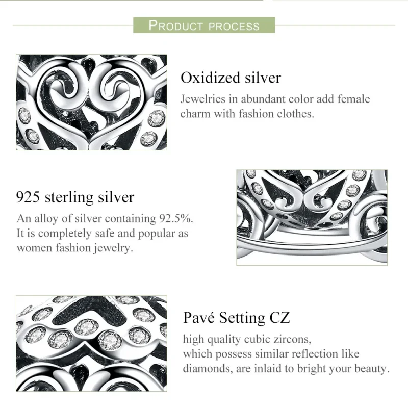 (image for) Pandora Style Silver Charm, Cinderella's Pumpkin Car - SCC792 - View 7