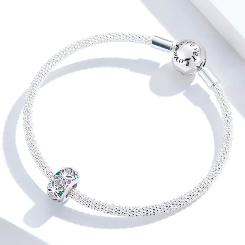 (image for) Pandora Style Silver Charm, Colorful - BSC224 - View 3