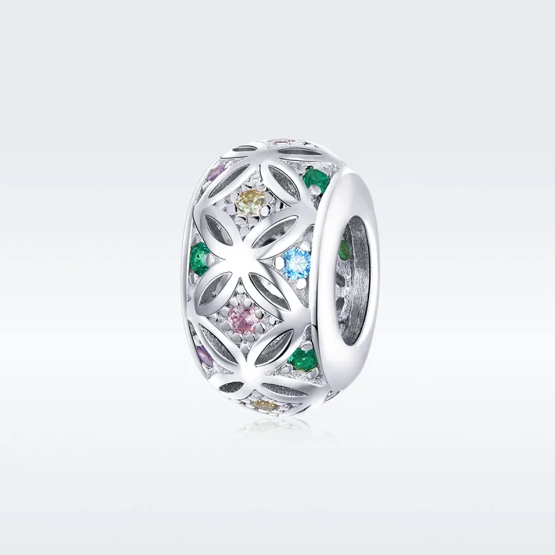 (image for) Pandora Style Silver Charm, Colorful - BSC224 - View 5