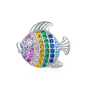(image for) Pandora Style Silver Charm, Colorful Fish - SCC1803