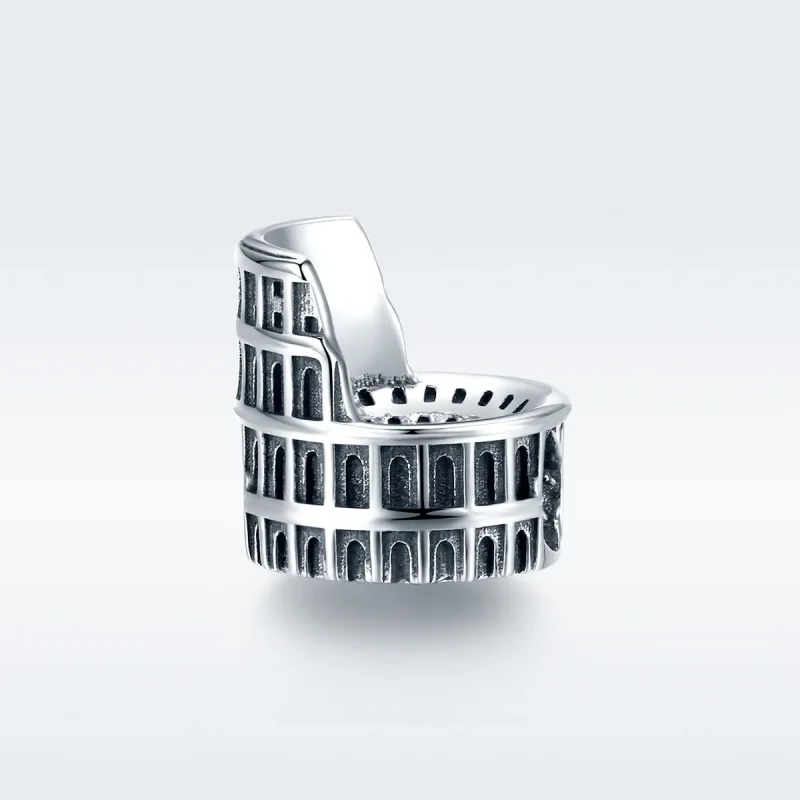 (image for) Pandora Style Silver Charm, Colosseum - SCC1543 - View 5
