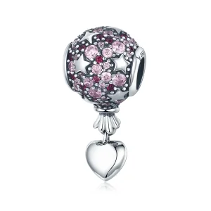 (image for) Pandora Style Silver Charm, Confession Balloon - SCC517
