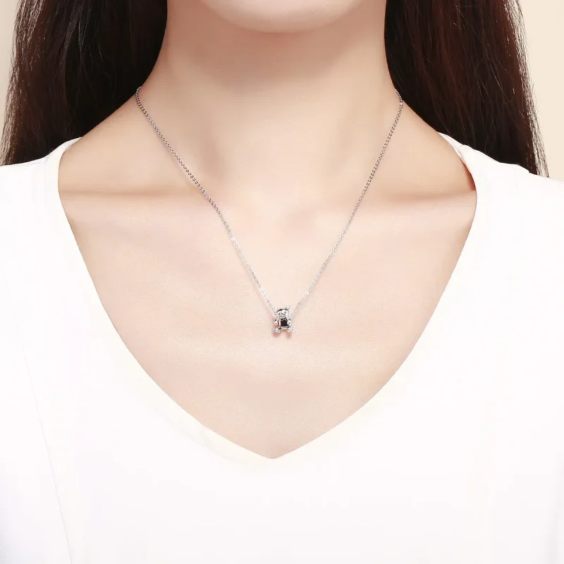 (image for) Pandora Style Silver Charm, Cute Bear - SCC984 - View 5