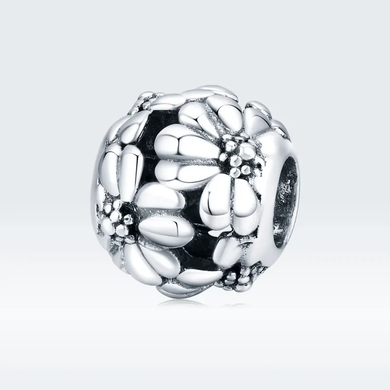 (image for) Pandora Style Silver Charm, Daisy - SCC1487 - Product Image