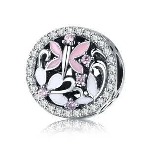 (image for) Pandora Style Silver Charm, Dragonfly - SCC757