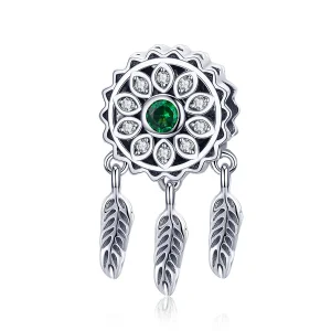(image for) Pandora Style Silver Charm, Dreamcatcher - SCC893