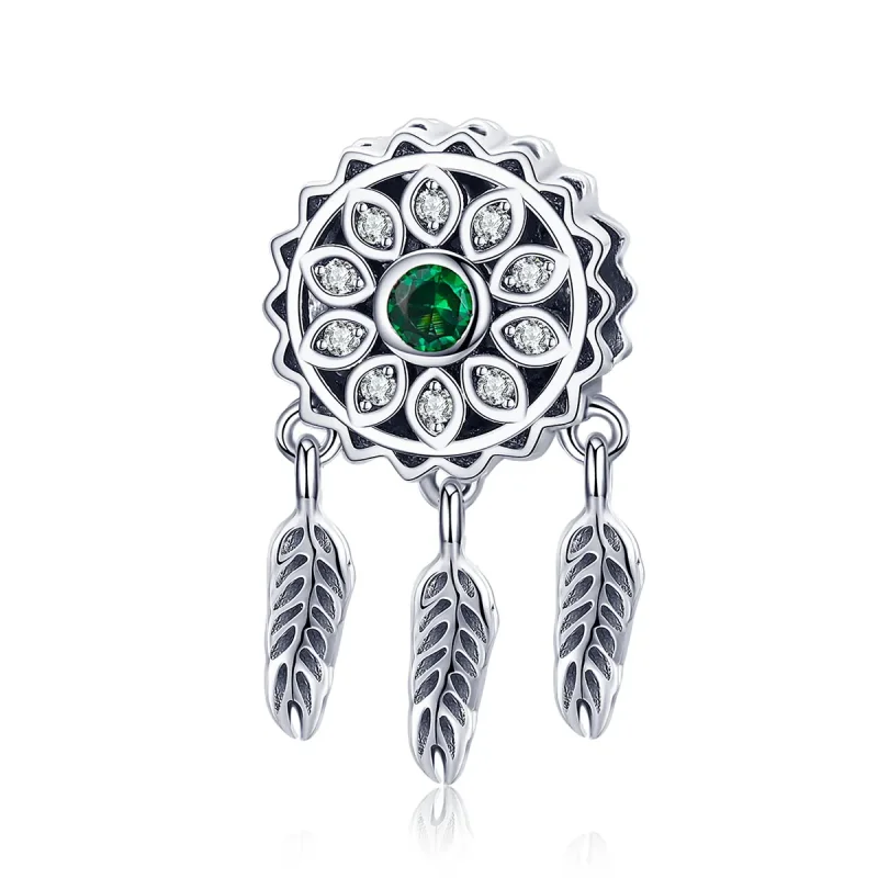 (image for) Pandora Style Silver Charm, Dreamcatcher - SCC893 - Product Image