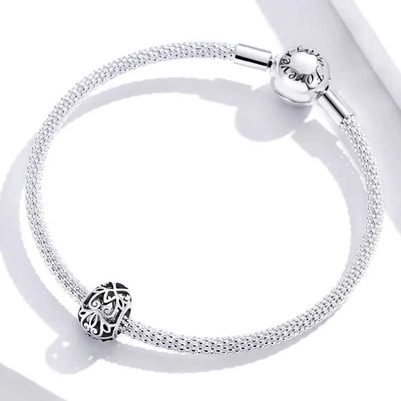(image for) Pandora Style Silver Charm, Easter Egg - SCC1464 - View 4