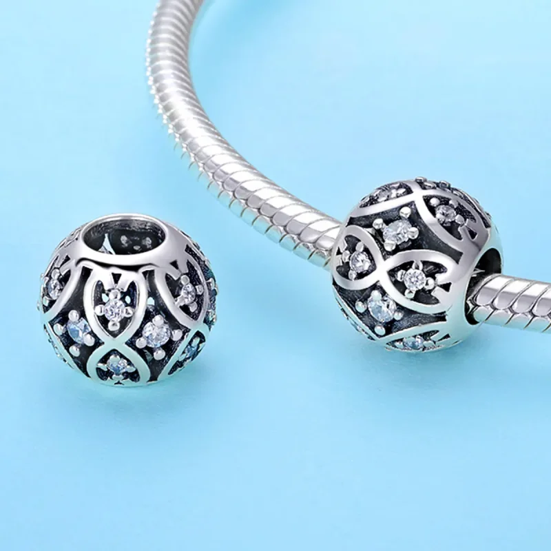 (image for) Pandora Style Silver Charm, Elegance - SCC732 - View 2