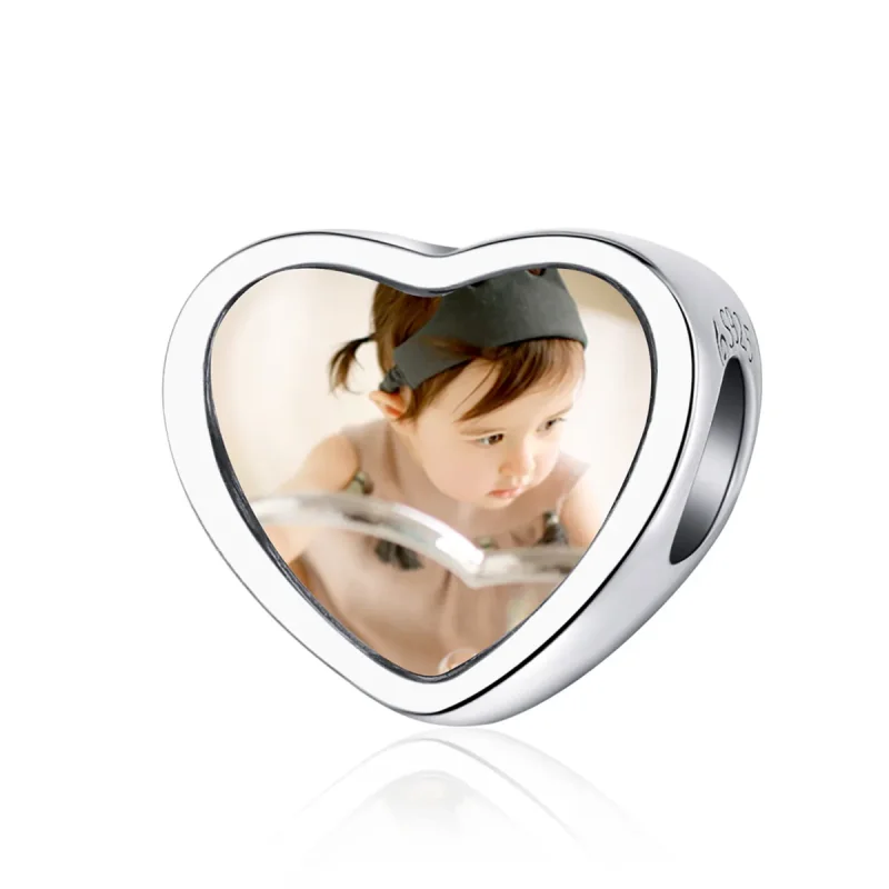 (image for) Pandora Style Silver Charm, Engraved - BSC103 - Product Image