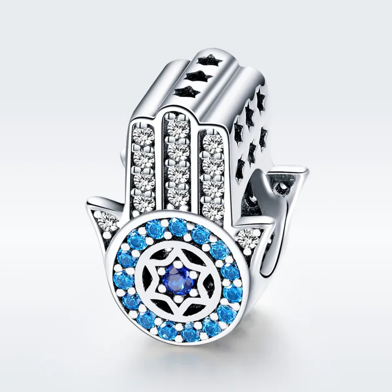 (image for) Pandora Style Silver Charm, Fatima's Guardian - SCC721 - View 3