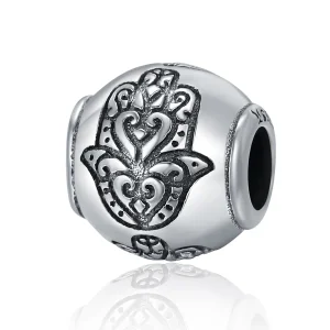 (image for) Pandora Style Silver Charm, Fatima's Hand - SCC306