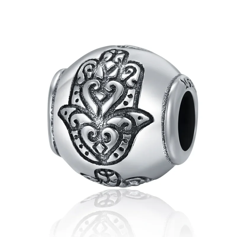 (image for) Pandora Style Silver Charm, Fatima's Hand - SCC306 - Product Image