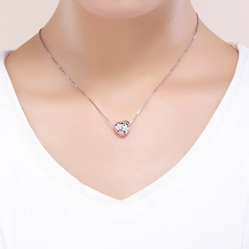 (image for) Pandora Style Silver Charm, Flower Blessing, Multicolor Enamel - SCC761 - View 5