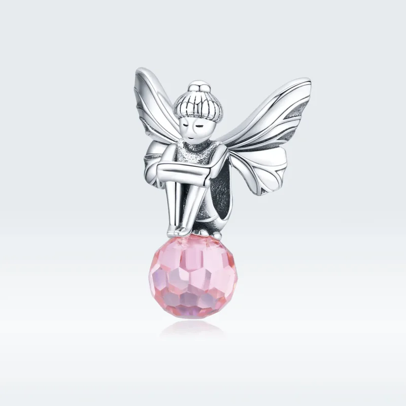 (image for) Pandora Style Silver Charm, Flower Elf - SCC1483 - Product Image