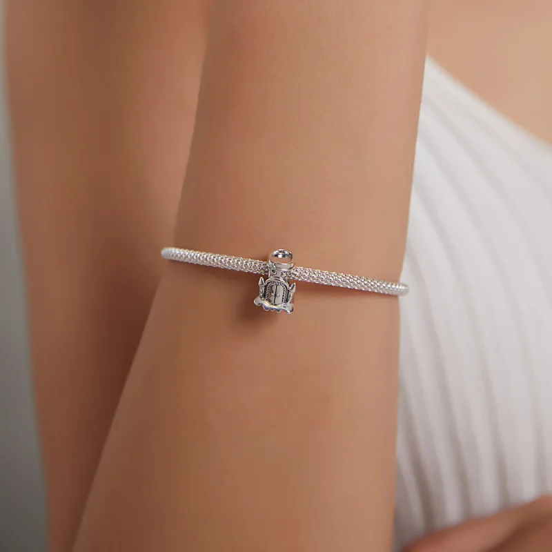 (image for) Pandora Style Silver Charm, Forest Castle - SCC1866 - View 5