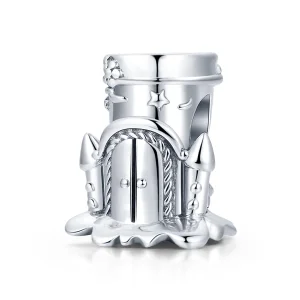 (image for) Pandora Style Silver Charm, Forest Castle - SCC1866