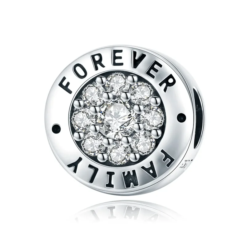 (image for) Pandora Style Silver Charm, Forever Home - SCC814 - Product Image